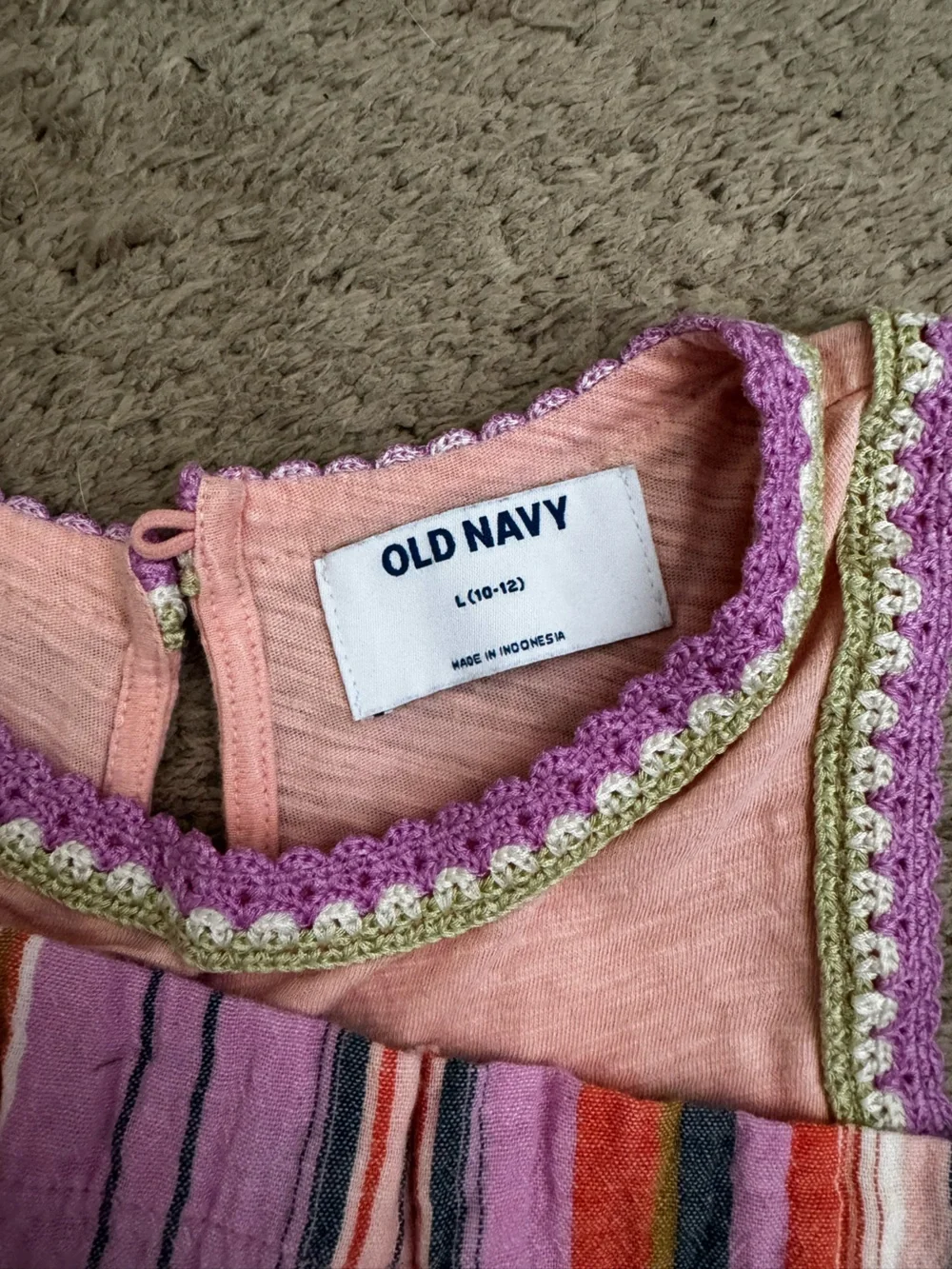 Old Navy tank top and shorts